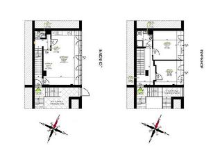 Maisonette mieten in Grabenstraße 21, 8010 Graz, GEIDORF: Ruhige 3 ZIMMER-Maisonette + neuwertige Einbauküche + neue Sanitäranlagen (Bad + WC) + nähe KF-Universität!