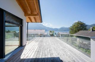 Penthouse kaufen in Auhof, 5311 Innerschwand, Südseitiges Penthouse mit 4 Zimmern & Terrasse | Fernblick & privater Seezugang