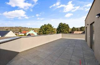 Wohnung kaufen in Bachgasse, 2122 Ulrichskirchen, Wohlfühloase Nähe Wien - Living Weinviertel I Herbst-Special: Stellplatz gratis dazu I Luxus-DG mit rund 140m² Terrasse / Loggia I Wolkersdorf und Gerasdorf