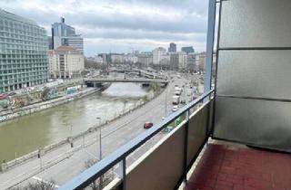 Wohnung mieten in Schwedenplatz, 1010 Wien, Ungewöhnliche 2 1/2-Zimmer-Wohnung mit Loggia und Dachterrasse in zentraler Lage