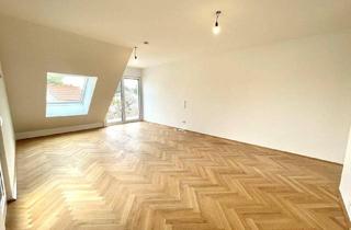 Wohnung kaufen in Holetschekgasse, 1210 Wien, ERSTBEZUG! Traumhafte helle Dachgeschosswohnung mit Balkon!