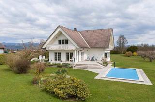 Einfamilienhaus kaufen in Buchbrunn, 9141 Eberndorf, Wunderschönes Einfamilienhaus mit Pool und Panoramablick in absoluter Ruhelage Nähe Klopeiner See