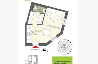 Gewerbeimmobilie kaufen in Hauptstraße Gf, 3420 Kritzendorf, ++ SMARTES NEUBAU-GESCHÄFTSLOKAL in KRITZENDORF ++