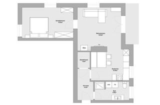 Wohnung kaufen in Salzachweg, 5620 Schwarzach im Pongau, PROVISIONSFREI, Gemütliche 2-Zimmer-Wohnung in zentraler Lage in Schwarzach im Pongau