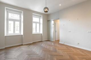 Wohnung kaufen in Stolzenthalergasse, 1080 Wien, ERSTBEZUG nach Sanierung | Edel ausgestattete Altbauwohnung im letzten Regelgeschoss | Ost/West | ca. 5 Minuten per Rad in den 1. Bezirk