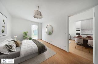 Wohnung kaufen in Argonautenstraße, 1220 Wien, Riverside Living Alte Donau: Moderne 2-Zimmer-Eigentumswohnung mit Terrasse und Garten - PROVISIONSFREI!