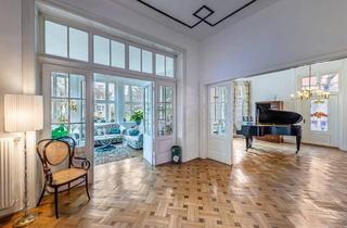 Wohnung kaufen in Böcklinstraße, 1020 Wien, Altbau-Residenz I Böcklinstraße I Wohnsalon/Klavier/Konzertzimmer I historische Veranda & Bleiglasfenster I Lift