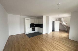 Maisonette mieten in Frömmlgasse, 1210 Wien, UNBEFRISTET - Helle 3-Zimmer Neubau Maisonette-Wohnung mit Wohnküche, Terrasse, Gartennutzung, Kellerabteil und Garagenplatz optional