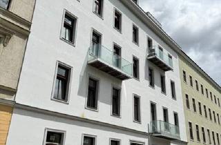 Wohnung kaufen in Nestroyplatz, 1020 Wien, 2,5-Zimmer-Altbauwohnung mit baubewilligtem Balkon in absoluter Ruhelage beim Nestroyplatz
