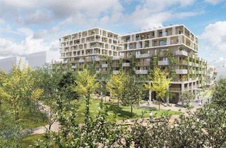 Maisonette kaufen in Am-Albert-Schultz-Park 21, 1220 Wien, Hof am Park - Charmante 3-Zimmer-Wohnung mit ostseitiger Terrasse, Garten und Raumhöhe von 3,24 m - Top 1.3