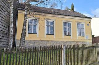 Grundstück zu kaufen in Kaserngasse, 1230 Wien, Rarität! Gebäude mit charakteristischer Strassenfassade - Zu- und Umbau ergibt eine Kombination aus "Alt und Neu" - Maurer Wald Nähe