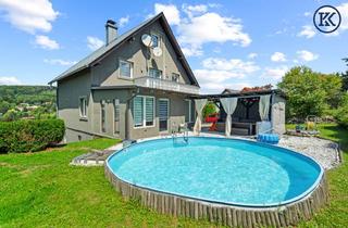 Haus kaufen in Pernerstorferstraße, 3032 Eichgraben, Vielseitiges Wohnhaus mit Garten, Pool & Ausblick – Ruhelage in Eichgraben