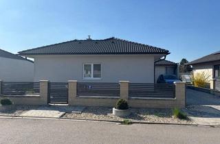 Einfamilienhaus kaufen in 2473 Potzneusiedl, Modernes Einfamilienhaus mit großem Garten und Doppelgarage in Potzneusiedl