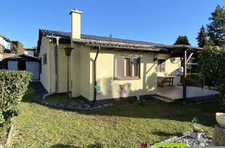 Haus kaufen in 7035 Steinbrunn, "die Badesaison genießen" Pachtgrund mit Bungalow mit großem Garten und Pool in der Feriensiedlung beim Badeteich Steinbrunn