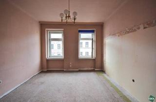 Wohnung kaufen in 1100 Wien, Kleines Sanierungsobjekt im 3. Stock – Altbauwohnung mit Potenzial