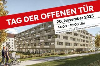 Wohnung kaufen in Mörikeweg, 4020 Linz, Durchdachte Grundrissplanung mit viel Freiraum für Umweltbewusste