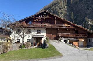 Bauernhäuser zu kaufen in 6444 Längenfeld, Leben, genießen, gestalten – Historisches Bauernhaus mit vielen Möglichkeiten in Längenfeld!