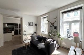 Wohnung kaufen in Rochusmarkt, 1030 Wien, Eleganz im Altbau: Stilvolle Wohnung mit Balkon nahe Rochusmarkt!