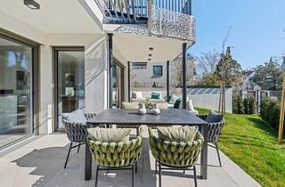 Wohnung kaufen in Saarplatz, 1190 Wien, Wunderbare Gartenwohnung in exklusivem Neubau mit 3 großen Garagenplätzen