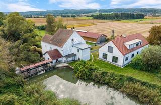 Haus kaufen in 7511 Mischendorf, Exklusives Wohnen in Alleinlage: Modernes Landhaus mit eigenem Wasserkraftwerk & vielseitigen Nutzungsmöglichkeiten