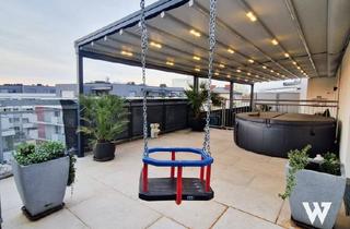 Maisonette kaufen in 2320 Schwechat, Exklusive Maisonette - Dachgeschosswohnung in Schwechat mit ca. 125m² Dachterrasse und Whirlpool I Garagestellplatz inkludiert