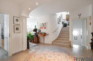 Villen zu kaufen in Gogolgasse, 1130 Wien, RESIDIEREN BEIM ROTEN BERG II GARAGE II SAUNA II NEUE PV-ANLAGE II 6 ZIMMER II 4 BÄDER II 54m² WOHNZIMMER MIT KAMIN II 2 TERRASSEN II BALKON II GARTEN II GROSSER KELLER