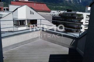 Wohnung mieten in Mentlgasse, 6020 Innsbruck, Hippe Dachterrassenwohnung in Wilten: 2 Zimmerwohnung Mentlgasse 16 Top 23