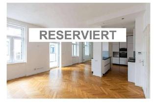 Wohnung kaufen in Praterstern, 1020 Wien, Toprenovierte, großzügige Altbauwohnung mit Balkon Nähe Praterstern