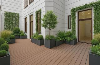 Gewerbeimmobilie kaufen in Votivkirche, Schwarzspanierstrasse, 1090 Wien, Nähe Votivkirche! Saniertes 5 Zimmer-Stilaltbau-Büro mit 2xTerrassen und inkl. Designerküche in prachtvollem Zinshaus