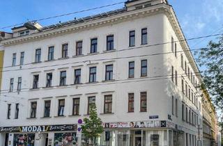 Gewerbeimmobilie kaufen in Hütteldorfer Straße, 1150 Wien, Top Anlagechance – Unbefristet vermietetes Eck-Geschäftslokal an der Hütteldorfer Straße! 4,59% Rendite | Revitalisiertes Zinshaus | Nachhaltige Investmentmöglichkeit