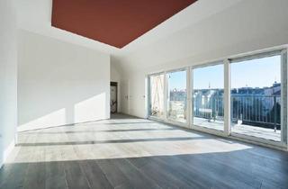 Wohnung kaufen in Thaliastraße, 1160 Wien, Lichtdurchflutete 3-Zimmer Dachgeschosswohnung – Erstbezug!