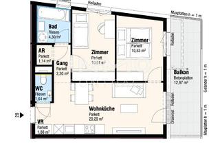 Wohnung kaufen in 2326 Lanzendorf, Raumwunder! Provisionsfrei!