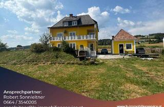 Haus kaufen in 8240 Friedberg, Sanierungsbedürftiges, großzügiges Zweifamilienhaus am ruhigen Ortsrand von Friedberg!