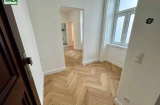 Wohnung kaufen in Wolfgang-Schmälzl-Gasse, 1020 Wien, Altbau-Charme! Topsanierte Wohnung in begehrter Lage - Nähe Vorgartenmarkt. Inklusive Balkon!