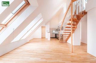 Wohnung kaufen in Geibelgasse 24, 1150 Wien, Exklusive Dachgeschosswohnung mit modernem Flair im sanierten Altbau