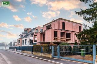 Haus kaufen in Berzeliusgasse 42, 1210 Wien, Doppelhaus der Extraklasse: Exklusiver Wohntraum mit ca. 217 m² Garten, hochwertiger Ausstattung und PKW-Stellplatz inklusive!