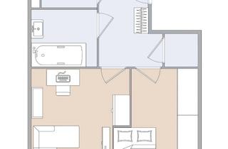 Wohnung mieten in Petersgasse 130 & 130A, 8010 Graz, Moderne 2,5 Zimmer Neubauwohnung mit Balkon
