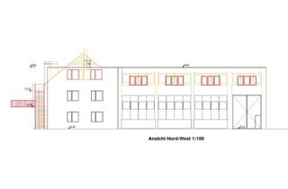 Immobilie kaufen in 1140 Wien, Betriebsgebäude mit viel Potenzial | Betriebswohnungen/Büroräume | Halle ca. 300 m² Raumhöhe 5 m | Keine direkten Nachbarn! | Nähe Auhofcenter