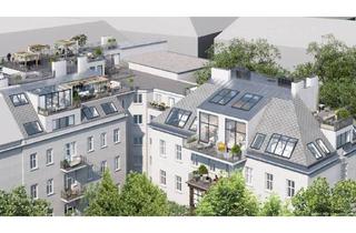 Wohnung kaufen in Kutschkermarkt, 1180 Wien, TOPLAGE NÄHE KUTSCHKERMARKT | EXKLUSIVE DACHGESCHOSSWOHNUNG | TERRASSE | | ERSTBEZUG