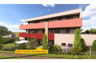Wohnung kaufen in 4722 Peuerbach, Großzügige Gartenwohnung in den STADTTERRASSEN PEUERBACH / provisionsfrei!