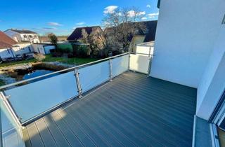 Wohnung kaufen in 2700 Wiener Neustadt, ERSTBEZUG! Geräumige Eigentumswohnung im Obergeschoss mit Balkon und Dachterrasse