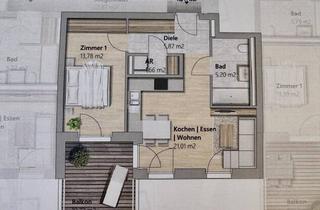 Wohnung kaufen in 6123 Vomperbach, wunderschöne neuwertige 2 Zimmerwohnung mit 2 Tiefgaragenabstellplätzen und Terrasse!