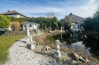 Einfamilienhaus kaufen in 2105 Oberrohrbach, Familienjuwel mit Gartenparadies! Garage! Wintergarten! Teich! Aussicht zur Burg Kreuzenstein!