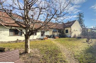 Haus kaufen in 2284 Untersiebenbrunn, IDYLLISCHER DREIKANTHOF - 1.300 m² Grundfläche - 180 m² Scheunen