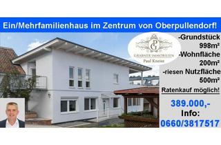 Mehrfamilienhaus kaufen in 7350 Oberpullendorf, +Liebevolles Ein-/Mehrfamilienhaus in Ruhelage, direkt in Oberpullendorf in sehr gutem Zustand mit bester Infrastruktur! + Garten, 3Garagen, Nebengebäude, Klima, Photovoltaik! Finanzierung: nach einer entsprechenden Anzahlung,Ratenzahlung denkbar!+
