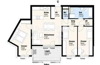 Wohnung kaufen in Ing. Karl Strycek Straße, 2326 Maria-Lanzendorf, 4-Zimmerwohnung, perfekt aufgeteilt! provisionsfrei!
