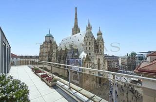 Penthouse mieten in 1010 Wien, Penthouse mit Blick auf den Stephansdom