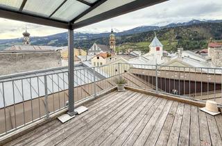 Loft kaufen in 6060 Hall in Tirol, Dachterrasse im Zentrum von Hall in Tirol - bis 2028 vermietet