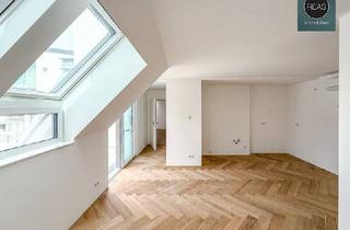 Maisonette kaufen in Alser Straße, 1090 Wien, Elevate 1090 – Erstbezug: Luxus Dachgeschoss - Maisonette Wohnung (klimatisiert) mit Balkon und Terrasse nahe U6 Alser Straße, AKH!