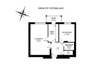 Wohnung mieten in Plüddemanngasse 75B, 8010 Graz, Erstbezug: Sanierter 2 ZIMMER-NEUBAU + ruhiger Balkon + extra Küche neu möbliert + neue Sanitäranlagen (Bad + WC) + Lift + TG-Platz + nähe Campus TU-Inffeld!